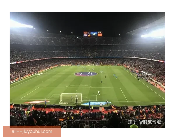 巴萨诺坎普外部巨型LED屏震撼亮相点亮城市夜空